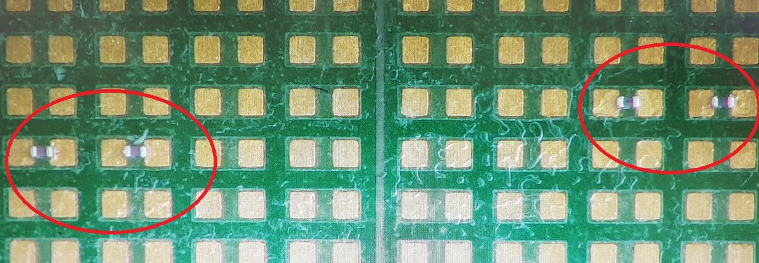 , Nistec has executed placement of the smallest electronic component in the world of a width of an eighth of a millimetre.