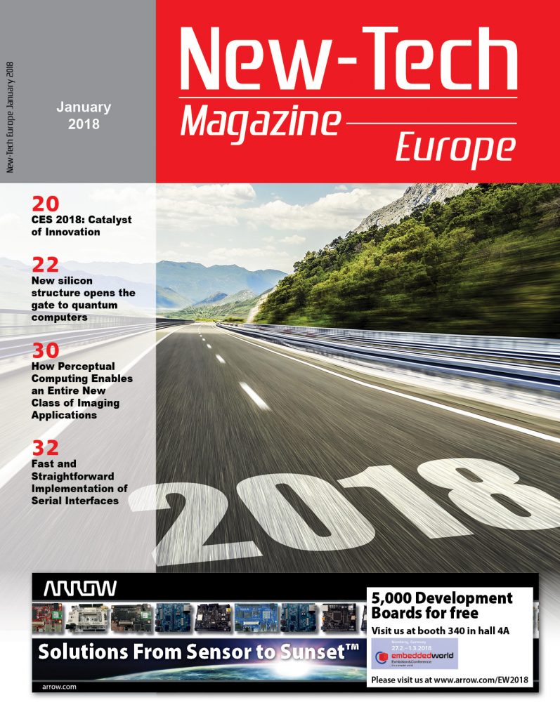 , New-Tech Europe Magazine | Jan 2018