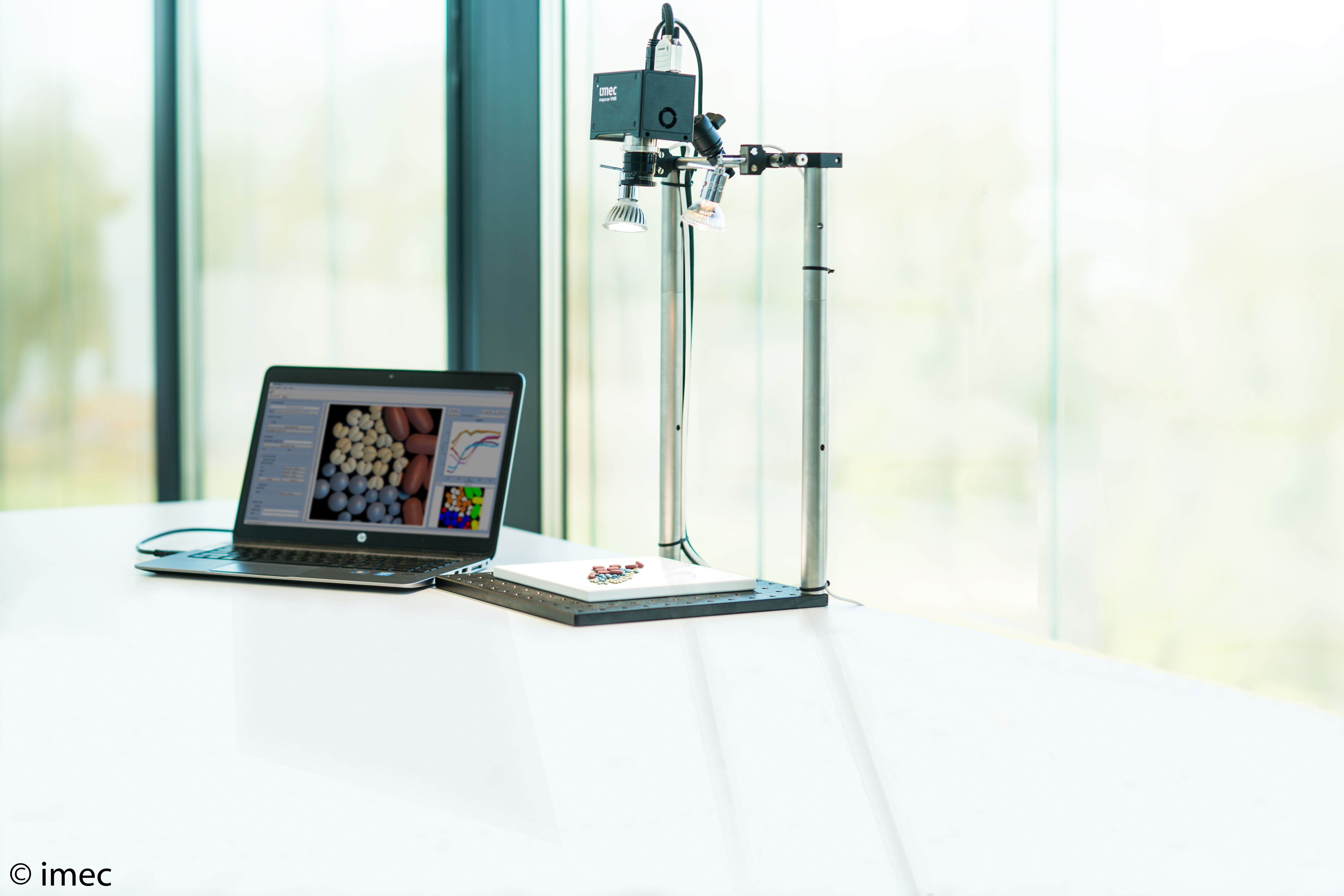 , Imec&rsquo;s high-speed ultrasonic SNAPSCAN camera enables hyperspectral imaging acquisition in less than one second