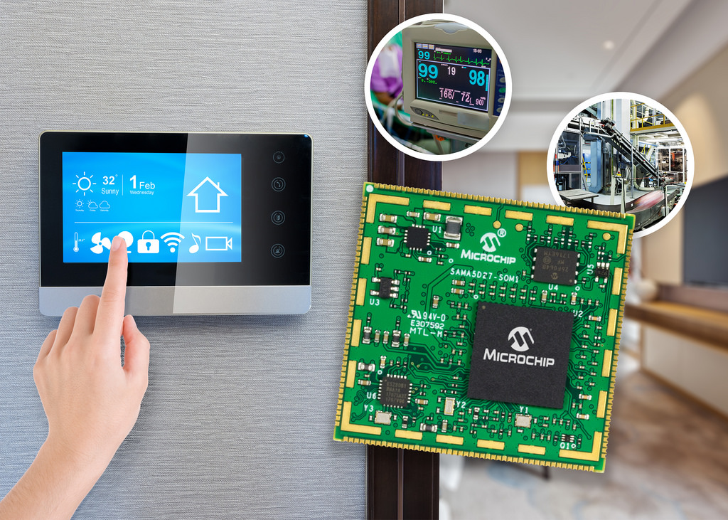 , Simplify Industrial-Grade Linux Designs with SAMA5D2 MPU-Based System On Module (SOM)