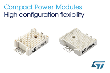 , New ACEPACK™ Power Modules from STMicroelectronics Deliver Advanced Performance and Economy