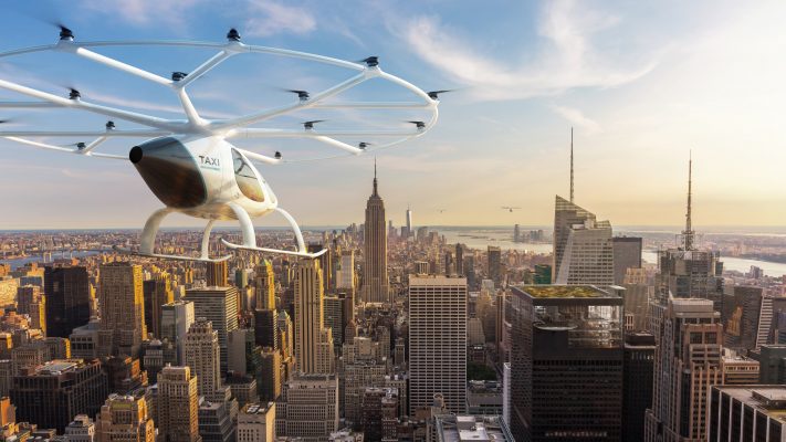 , Volocopter presents air taxi services at scale