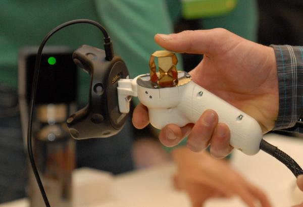 , A little fold-up joystick brings haptics to portable devices