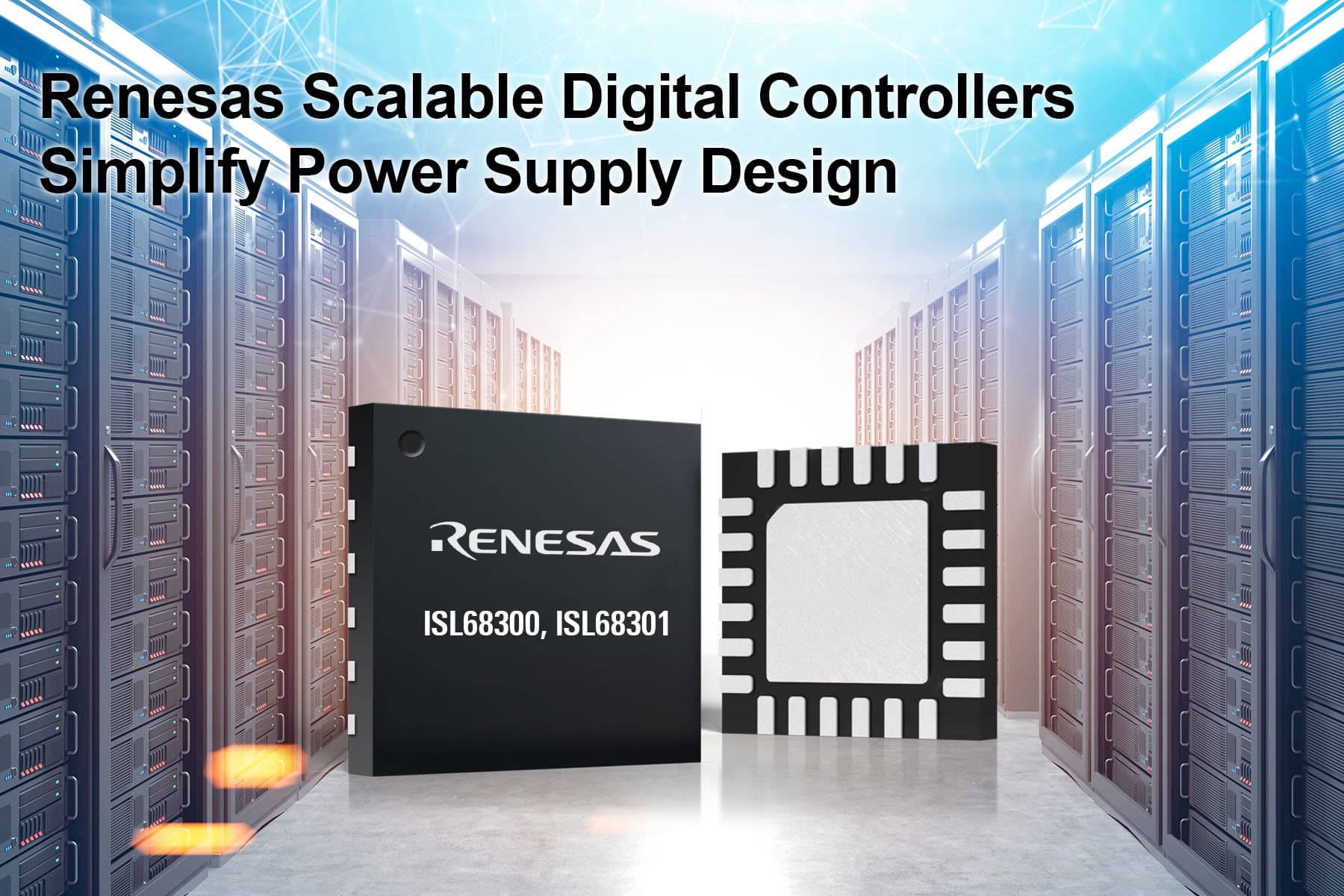 , Renesas Electronics Simplifies Power Supply Design with Scalable Digital Controllers for Cloud Computing, Communications, and Industrial Applications