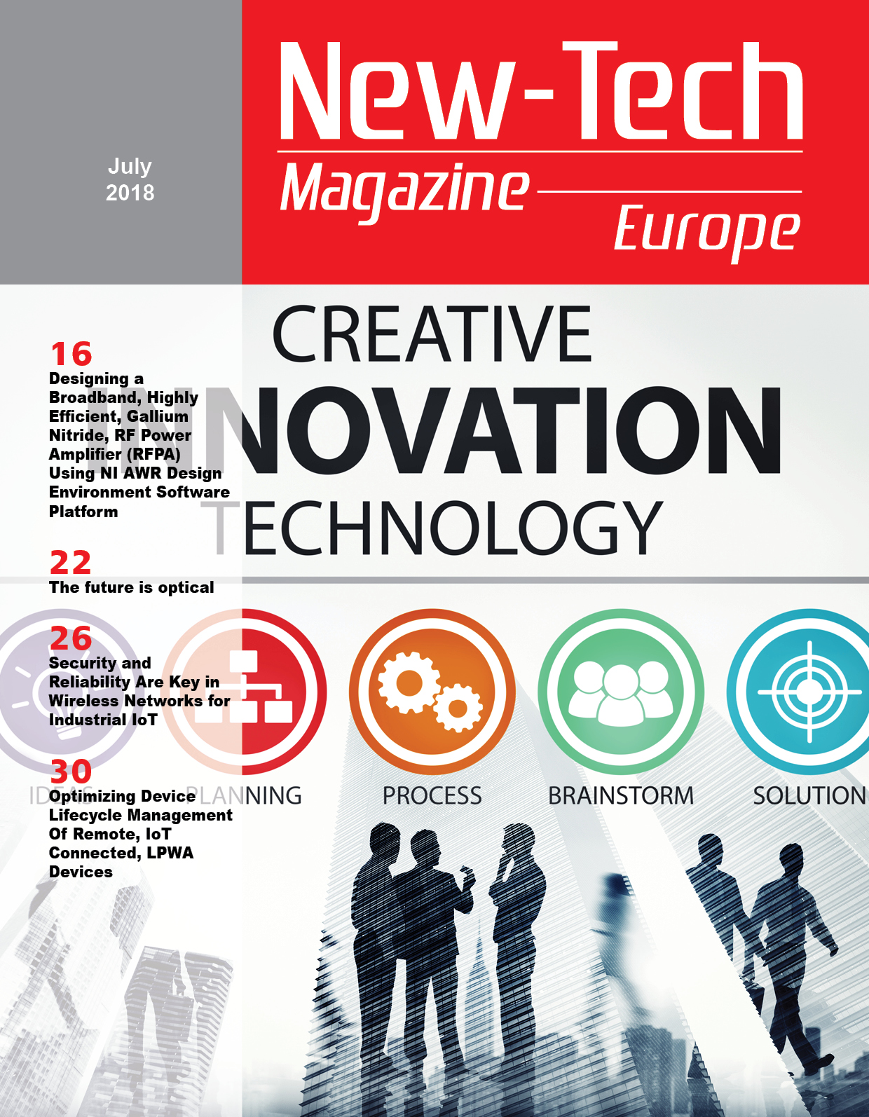 , New-Tech Europe Magazine | July 2018