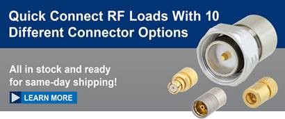 , Pasternack Quick Connect RF Loads
