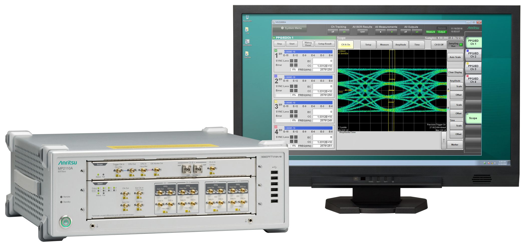 , Anritsu Announces Release of 53 Gbaud Upgrade for  PAM4 Optical Signal Analysis