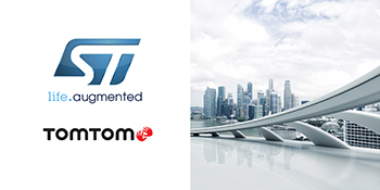 , TomTom and STMicroelectronics to Offer Innovative Geolocation-Based Tools and Services