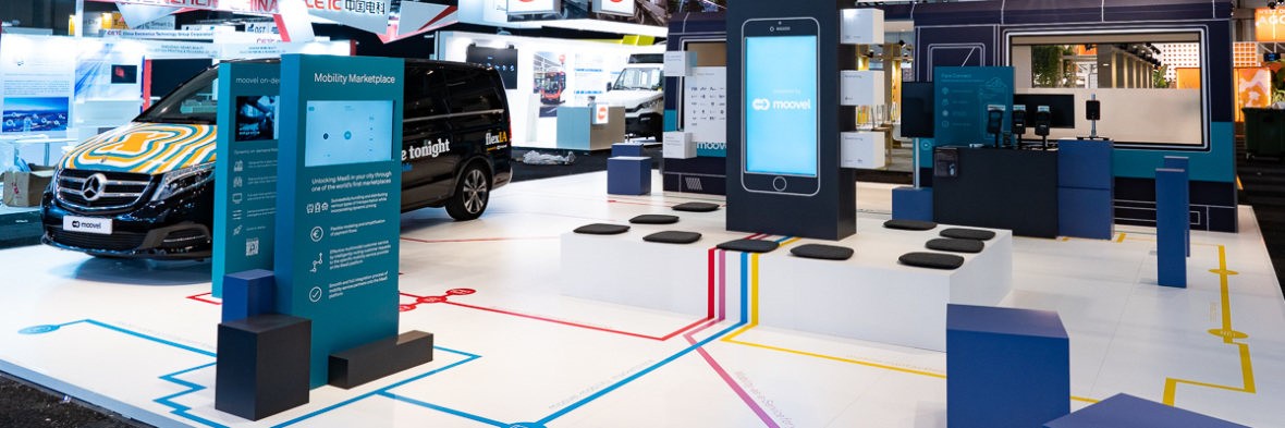 , “Making cities smarter”: moovel presents the latest digital mobility solutions at Smart City Expo World Congress in Barcelona