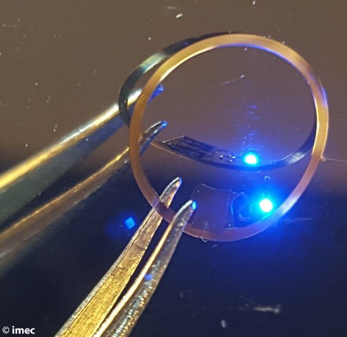 , Imec, Ghent University and SEED Demonstrate Electronics in Hydrogel-based Soft Lenses