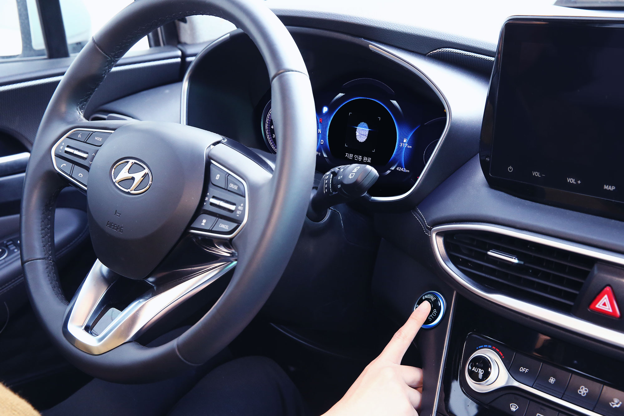 , Hyundai Motor Reveals World’s First Smart Fingerprint Technology to Vehicles