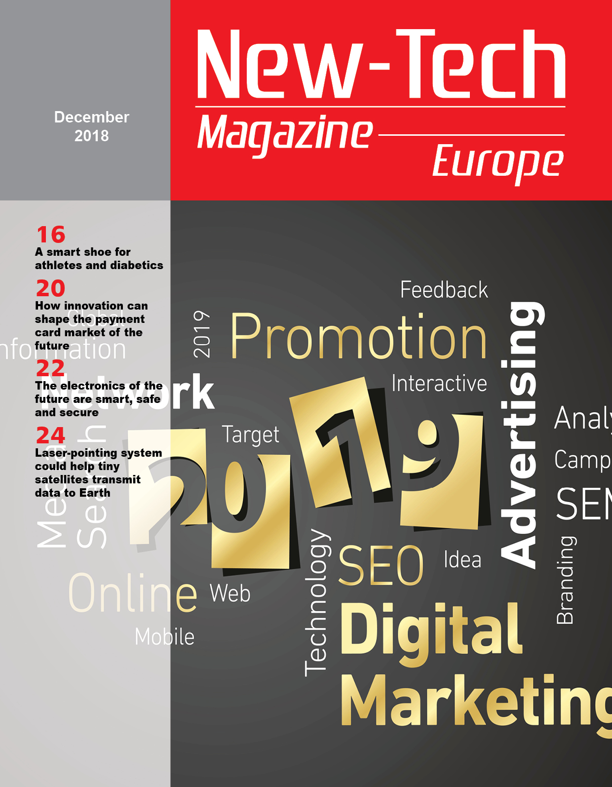 , New-Tech Europe Magazine | December 2018