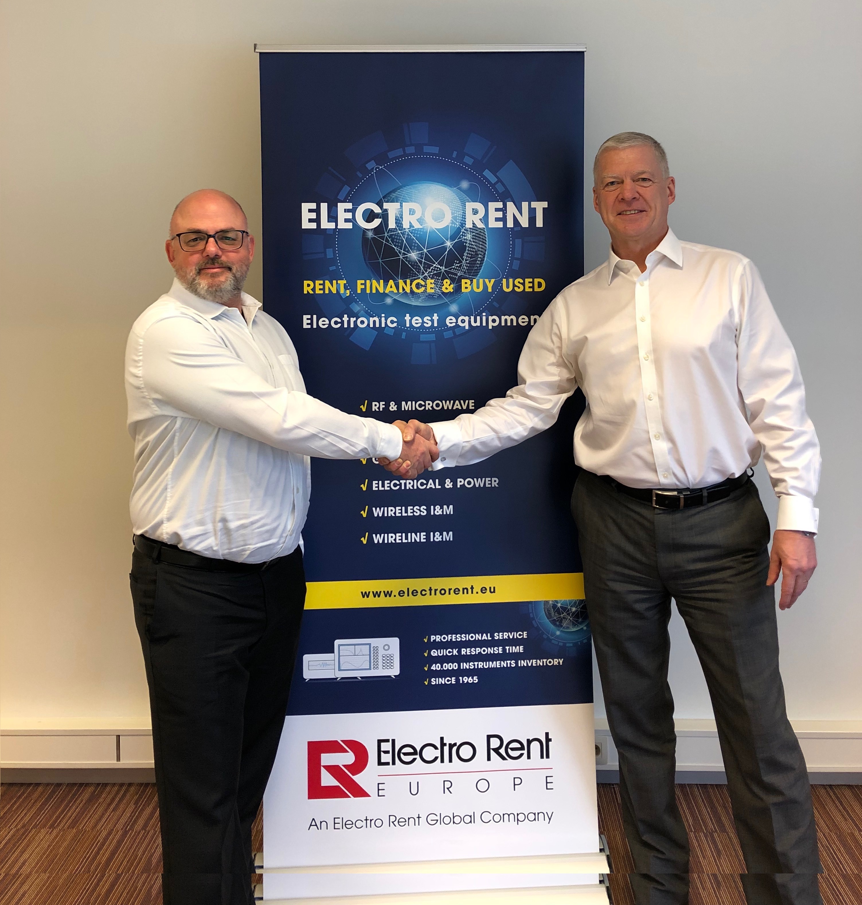 , Microlease and Electro Rent Europe combine to become Electro Rent Corporation  The two companies will unify their European operations to become the largest independent test and measurement equipment solutions provider