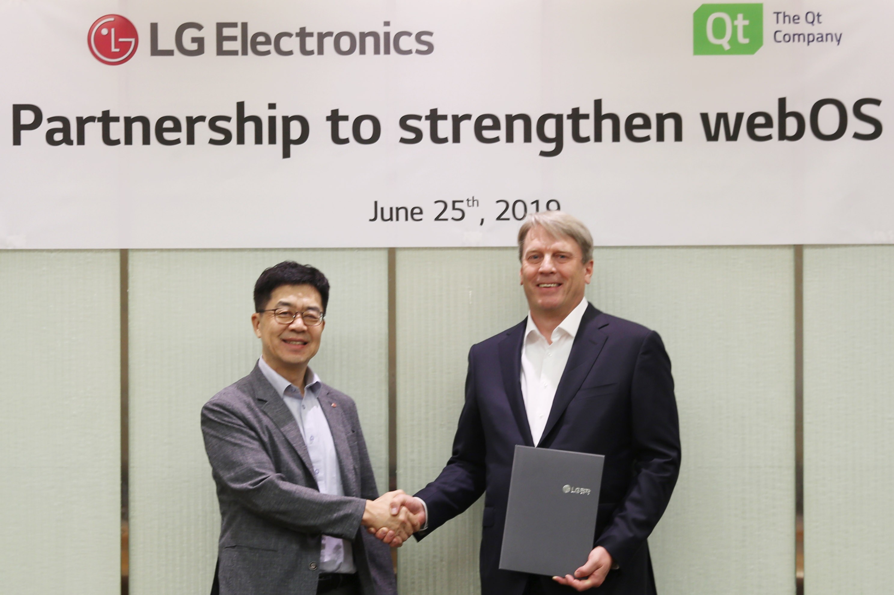 , LG TO EXPAND PARTNERSHIP WITH QT ON NEXT GENERATION EMBEDDED DEVICES RUNNING WEBOS