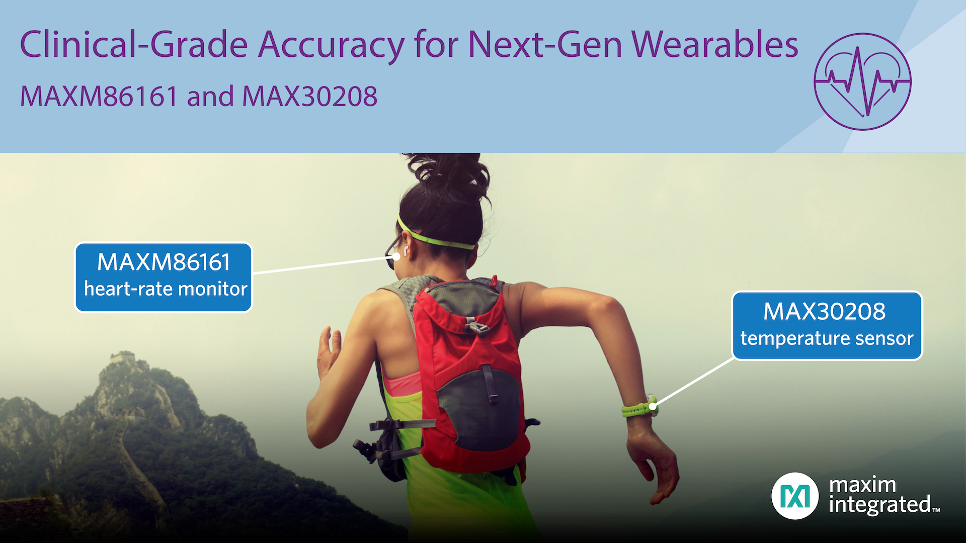 , Maxim’s Healthcare Sensors Enable Ultra-Small Size, Lowest Power and Clinical-Grade Accuracy for Next-Generation Wearables