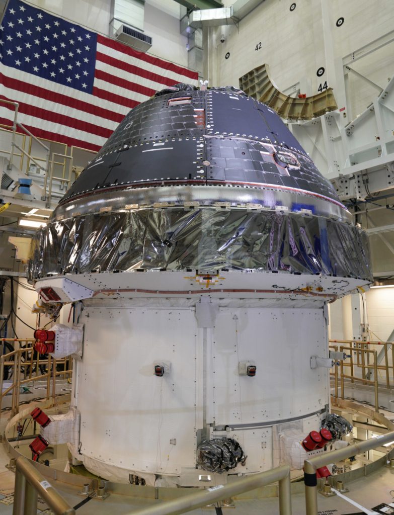 , Lockheed Martin Completes NASA’s Orion Spacecraft Capsule for Artemis 1 Mission to the Moon