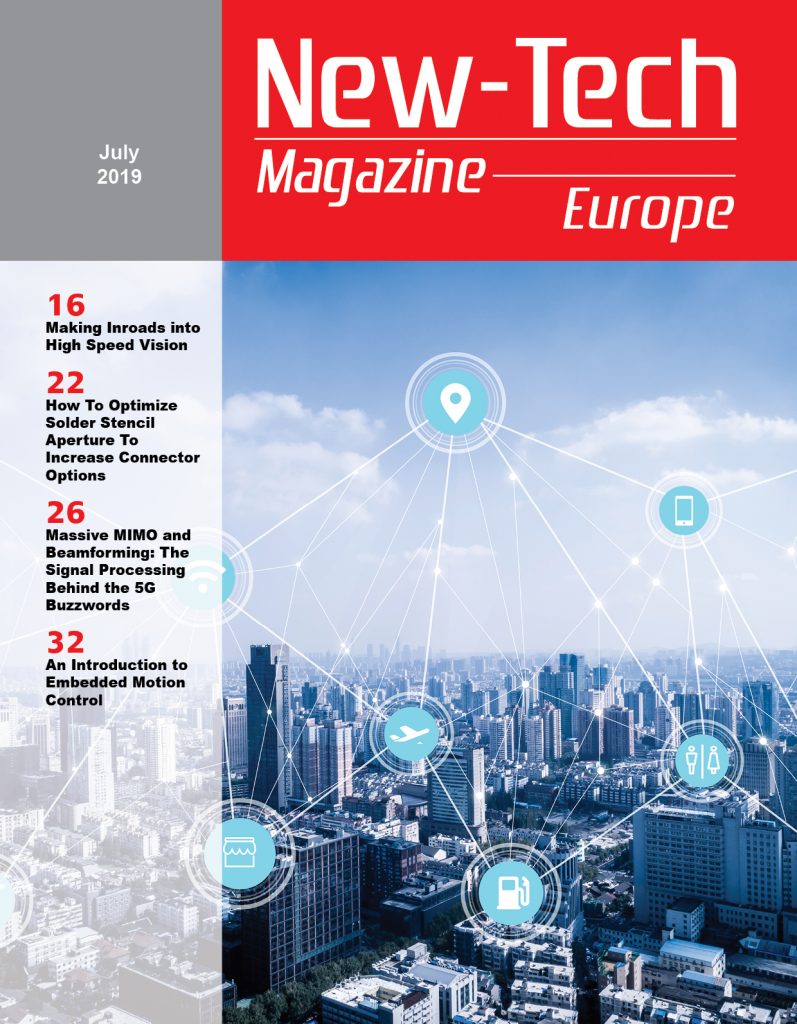 , New-Tech Europe Magazine |  JULY 2019