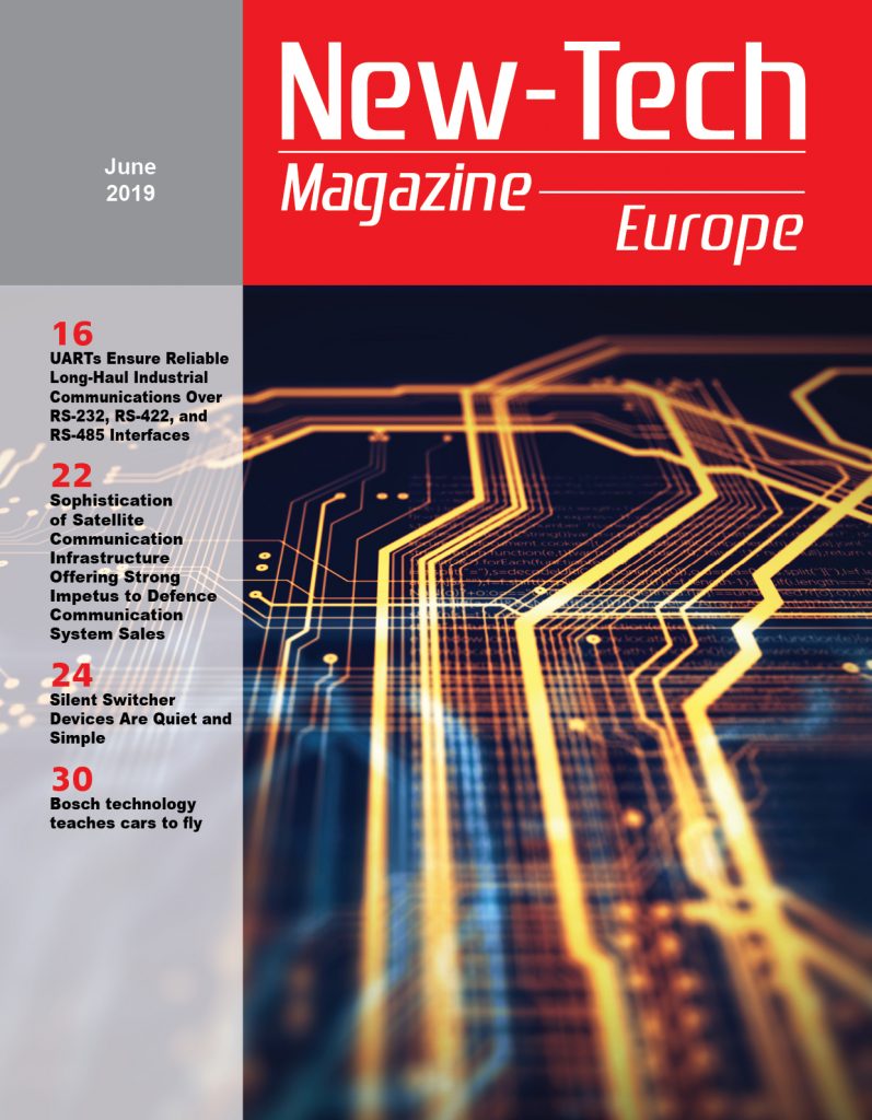 , New-Tech Europe Magazine |  June 2019