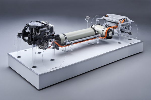 , The powertrain for the BMW i Hydrogen NEXT: BMW Group reaffirms its ongoing commitment to hydrogen fuel cell technology.