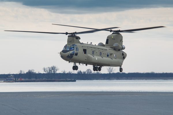 , Boeing Delivers First CH-47F Chinook to Royal Netherlands Air Force