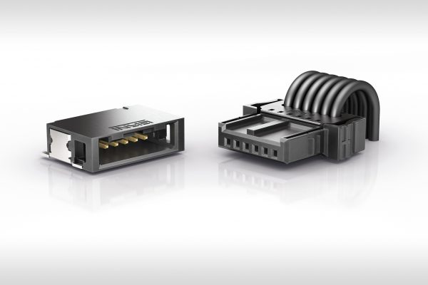 , ERNI MicroBridge cable-to-board connector for the automotive industry