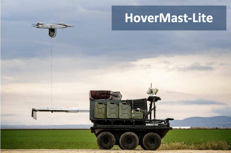 , Sky Sapience introduces HoverMast – Lite – the next generation of tethered UAV platform