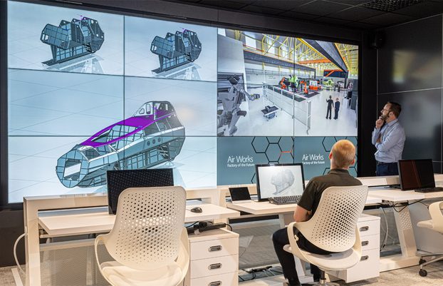 , A new intelligent, smart factory is set to increase productivity and revolutionise combat aircraft production in the UK.