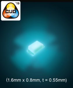 , Blue-Green Chip LEDs &ndash; Ideal for Color Universal Design Applications