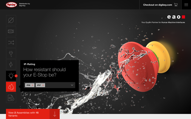 , Digi-Key Electronics Announces Global Partnership with EAO Corporation for New Digital Product Selector Tool