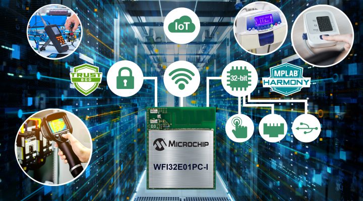 , Microchip Technology Introduces Its First Trust&GO Wi-Fi® 32-bit MCU Module with Advanced Peripheral Options