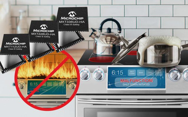 , World’s First Safety Certified Capacitive Touchscreen Controller Family for the Home Appliance Market