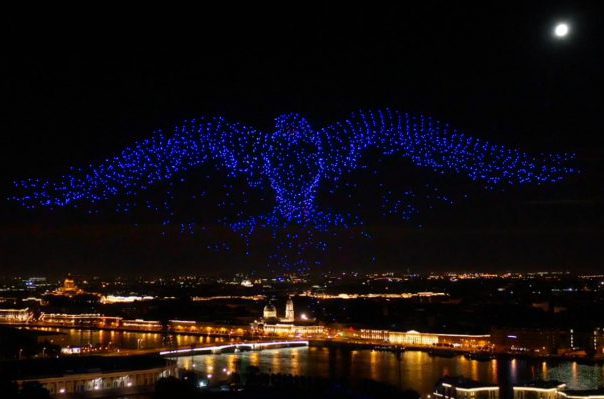 , Record-breaking drone show enabled by u-blox positioning technology