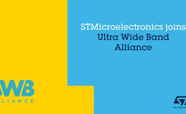 , STMicroelectronics Joins Ultra Wide Band Alliance and Nominates UWB Innovator Jean-Marie André to the Board of Directors