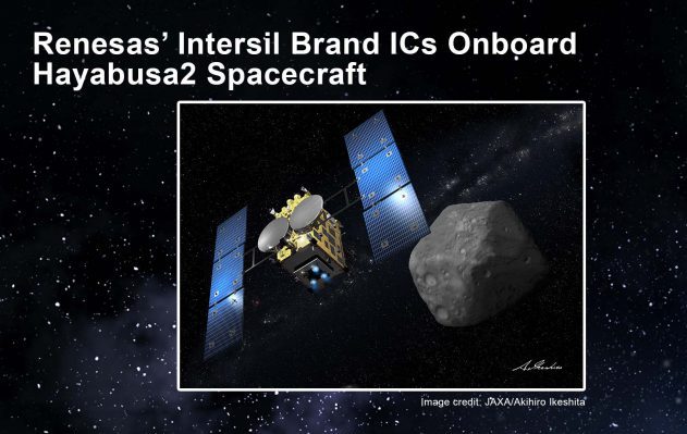 , Renesas’ Intersil-Brand Radiation-Hardened ICs Onboard the Hayabusa2 Six-Year Asteroid Samples Retrieval Mission