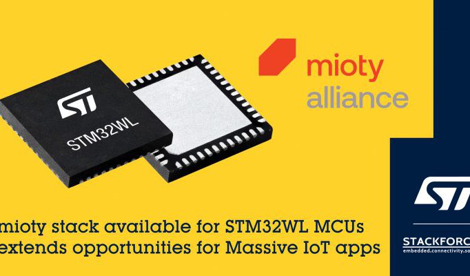 , STMicroelectronics Joins mioty® Alliance Extending Opportunities for Massive IoT Applications