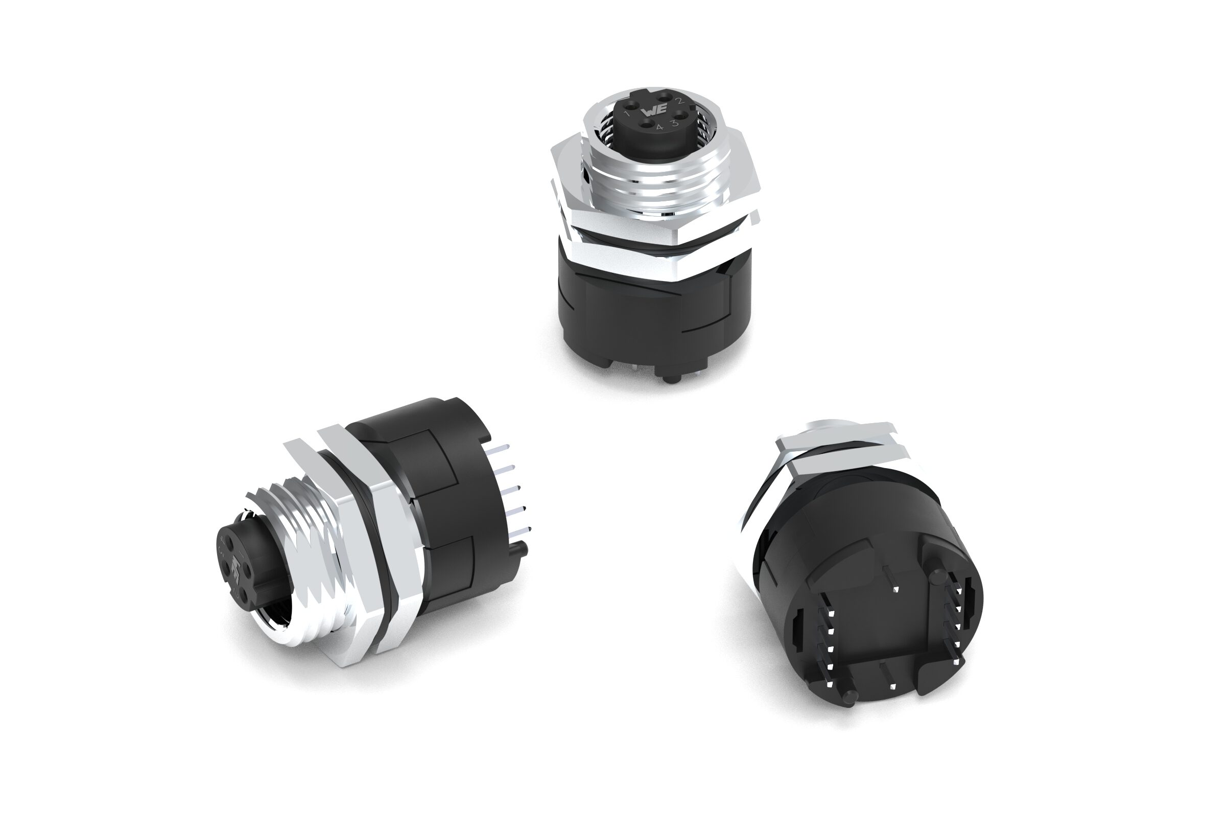 , Würth Elektronik offers M12 Ethernet connector WE-LANMX
