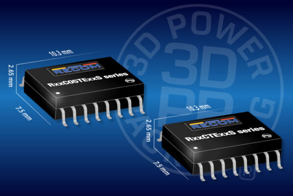 , Cost-efficient SOIC-16 DC/DC range added