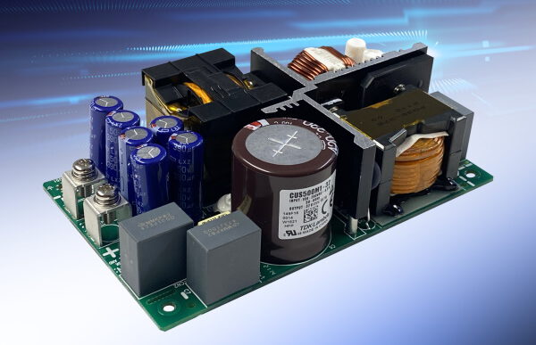 , Medical and industrial power supplies have a 300W convection rating with a 500W peak, or 500W continuous with forced air