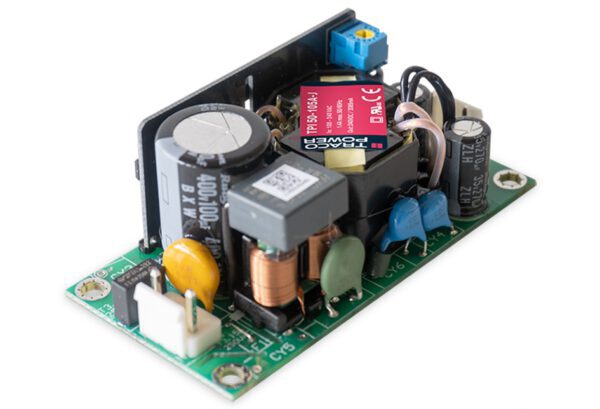 , TPI 50A-J Series Compact 50 Watt open frame AC/DC power supplies for industrial applications