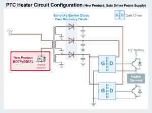 , ROHM’s Isolated DC-DC Converters for xEV Reduce Application Size and Efforts for Noise Design Countermeasure