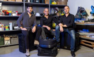 Photo (left to right): Noam Rand (CPO), Gal Frankel (CEO) and Ran Zaslavsky (CTO)