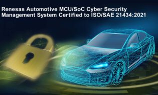 Automotive Cybersecurity Management Certified to ISO/SAE 21434