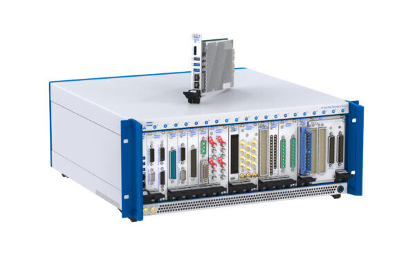 , New 21-slot fully hybrid PXIe chassis & PXIe embedded controller from Pickering Interfaces on show at productronica