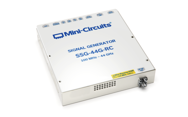 , USB/Ethernet Signal Generator Delivers 44 GHz and 50 dB Dynamic Range