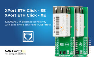 , New Click board from MIKROE provides Ethernet connectivity for embedded systems