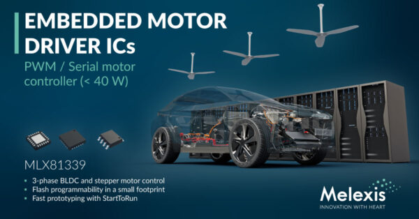 , Melexis drives simplicity with new motor drivers