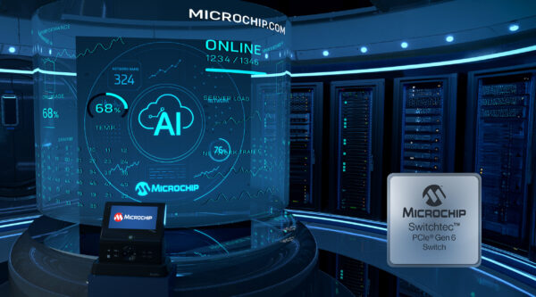, Microchip Unveils First 3 nm PCIe® Gen 6 Switch to Power Modern AI Infrastructure