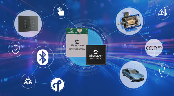 , Microchip Adds Highly Integrated Single-Chip Wireless Platform Designed for Advanced Connectivity, Touch and Motor Control