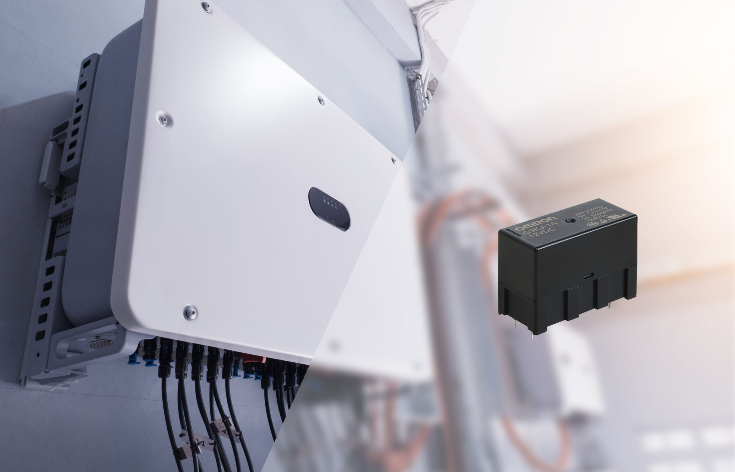 , OMRON 1500V relays for pre-charge save space and cut BOM in energy storage systems and EV fast-chargers