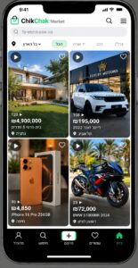 , Startup ChikChak Market Launches Israel’s first Reels-Based Marketplace for Secondhand Goods